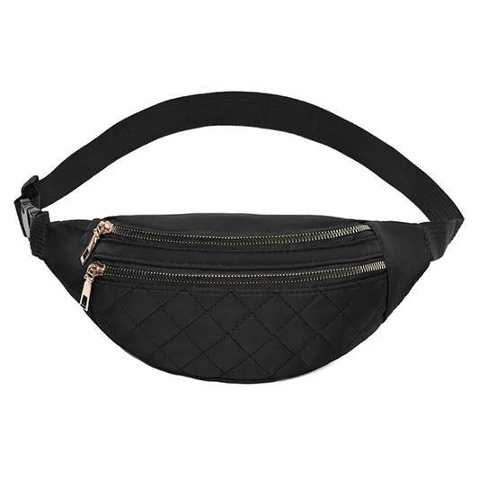Trendy Quilted Heuptas – Stijlvolle Crossbody Tas voor Elke Dag