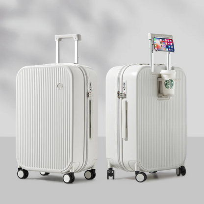 Handbagage Koffer met USB-poort & Tablet Houder – 20/24 Inch – Waterdicht & TSA-slot – Lichtgewicht