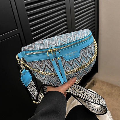 Bohemian Patchwork Crossbody Tas – Stijlvol & Uniek