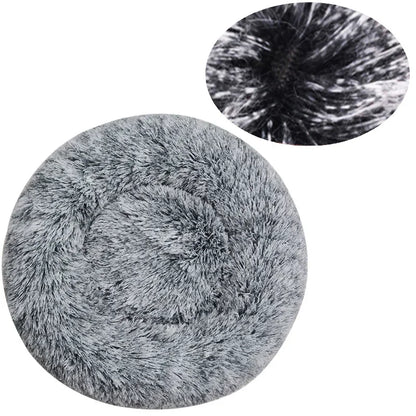 Donut Huisdiermand – Fluffy Kattenmand & Hondenmand met Anti-Stress Effect