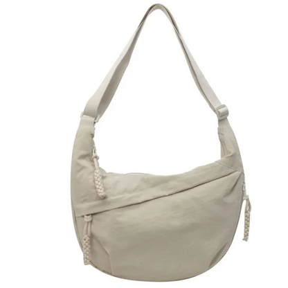 Beige Hobo Crossbody Tas – Ruim, Stijlvol & Comfortabel