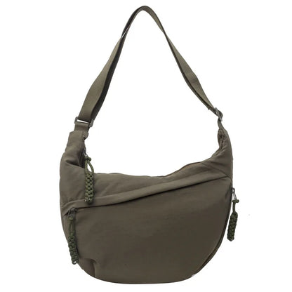 Beige Hobo Crossbody Tas – Ruim, Stijlvol & Comfortabel