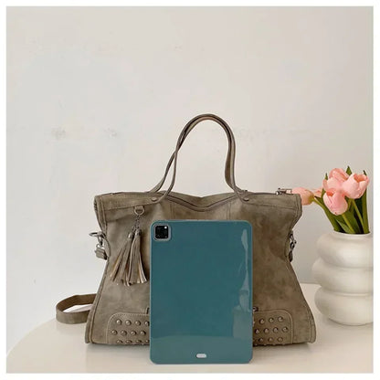 Dames Handtas Shopper – Grote Schoudertas van Hoogwaardig Kunstleer