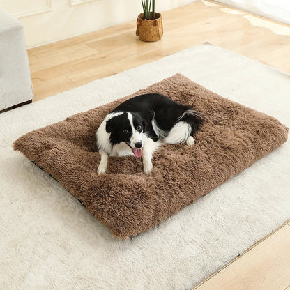 Fluffy Hondenmat & Kattenmat – Rechthoekig Comfort Kussenbed