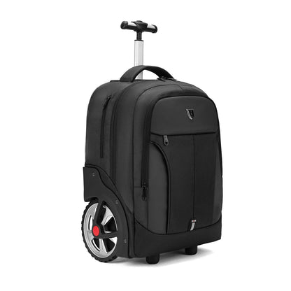 Trolley Rugzak met Trapklimwielen – Laptopvak – Waterdicht & Duurzaam – 35L – Voor School, Reizen & Werk