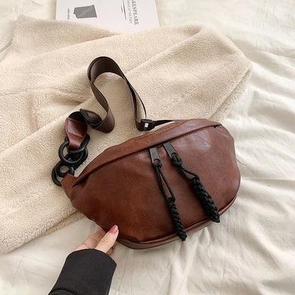 Leren Heuptas – Stoere Crossbody Tas met Verstelbare Band