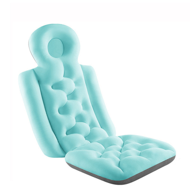 Luxe Badkussen met Rug- en Neksteun – Comfortabel Hoofdkussen voor in Bad