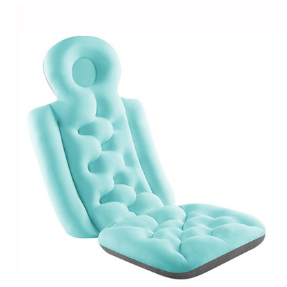 Luxe Badkussen met Rug- en Neksteun – Comfortabel Hoofdkussen voor in Bad