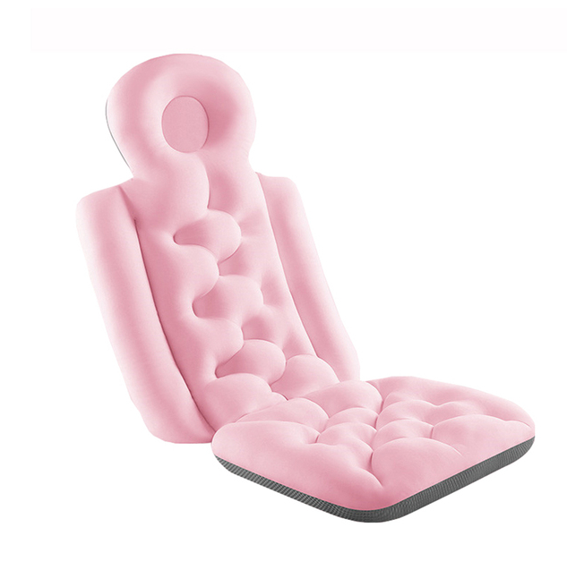 Luxe Badkussen met Rug- en Neksteun – Comfortabel Hoofdkussen voor in Bad