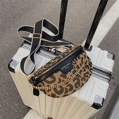 Pied-de-Poule Heuptas & Crossbody – Trendy Fanny Pack met Ruitpatroon – Chic & Praktisch
