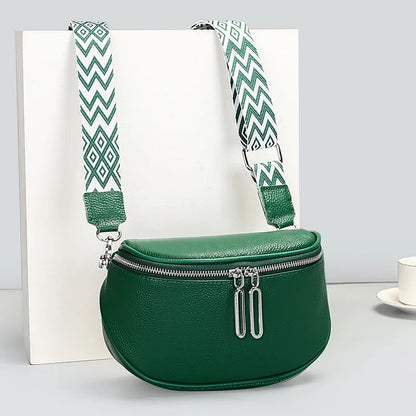 Elegante Crossbody Heuptas – Luxe Schoudertas met Unieke Band