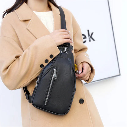Moderne Crossbody Sling Bag – Minimalistische Schoudertas met Slim Design