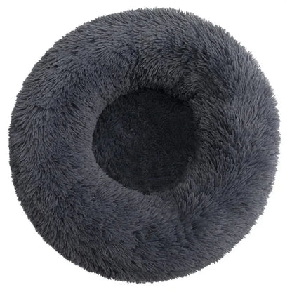 Ronde Donut Hondenmand & Kattenmand – Zachte Fluffy Huisdiermand