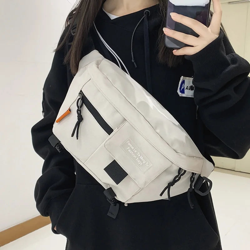 Sportieve Crossbody Heuptas – Verstelbaar, Ruim & Stijlvol