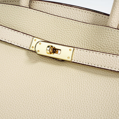 Elegante Handtas met Goudkleurig Slot – Tijdloos & Chic Design