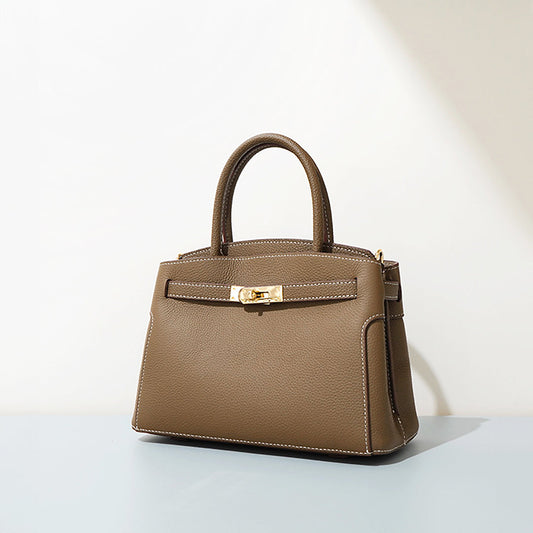 Elegante Handtas met Goudkleurig Slot – Tijdloos & Chic Design