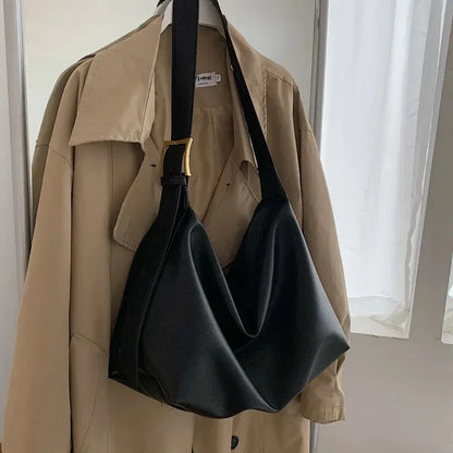 Minimalistische Schoudertas in Leerlook – Stijlvol & Praktisch voor Elke Dag
