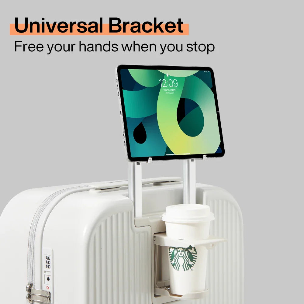 Handbagage Koffer met USB-poort & Tablet Houder – 20/24 Inch – Waterdicht & TSA-slot – Lichtgewicht