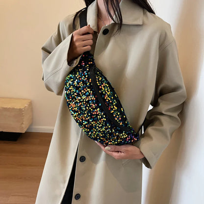 Heuptas met Vrolijke Print – Trendy Crossbody Tas voor Dagelijks Gebruik & Festivals