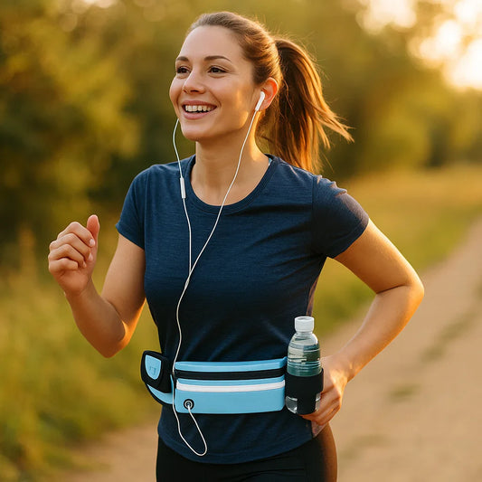 Sportieve Running Heuptas – Waterafstotend, Reflecterend en Lichtgewicht