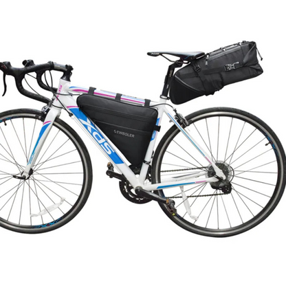 Waterdichte Fietsframe Tas – Slanke Driehoek Tas met Rits en Grote Opbergruimte