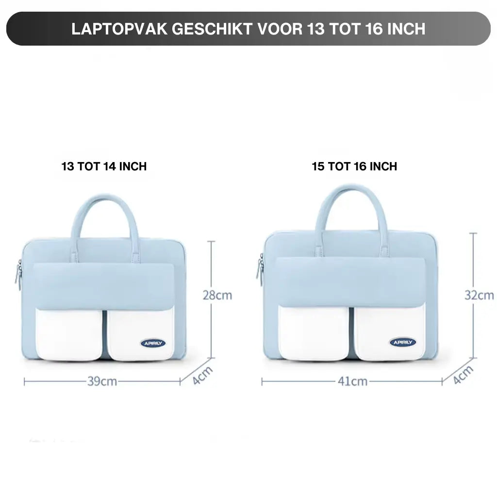 Laptop- en Werktas Lichtblauw – Stijlvol & Praktisch