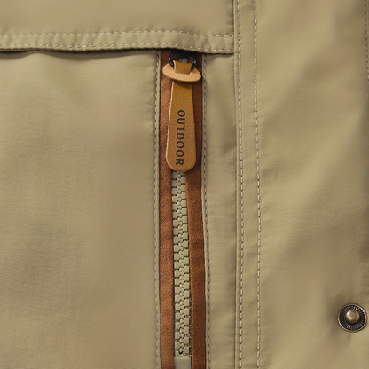 Heren Winterjas met Capuchon – Warme Parka Jas met Bontvoering