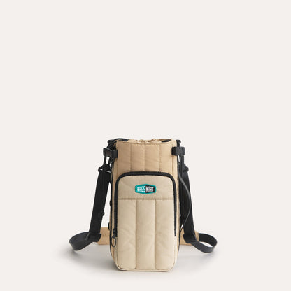 Roze Waterfles Draagtas – Verstelbare Crossbody voor Sport, Reizen & Outdoor