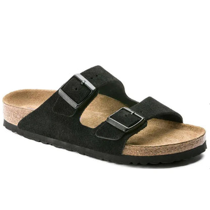 Heren & Dames Sandalen met Dubbele Gesp en Comfortabele Zool