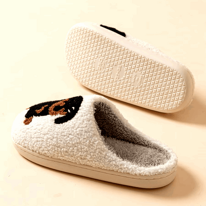 Teckel Pantoffels – Warme en Zachte Slippers met Hond Design