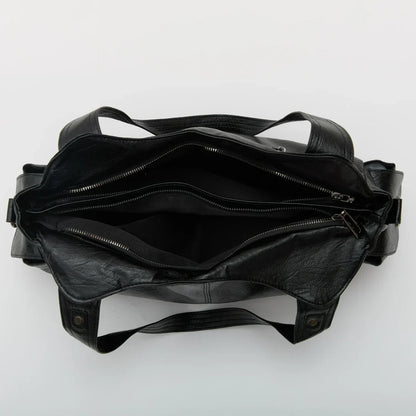 Dames Leren Schoudertas – Ruime Hobo Bag met Luxe Afwerking