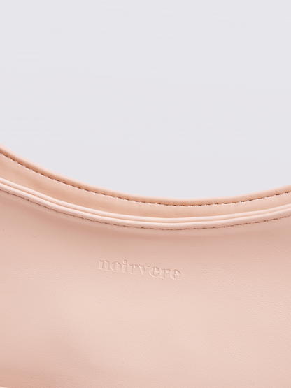 Minimalistische Hobo Schoudertas – Vegan Leer