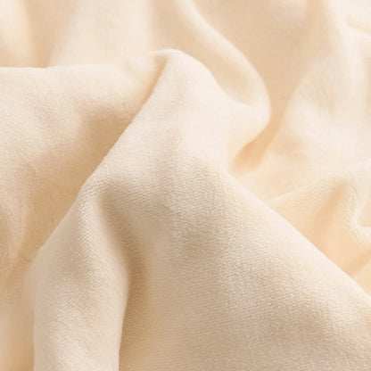 Solid Color Plush Throw Blanket – Luxe Zachte Fleece Deken voor Woonkamer & Slaapkamer