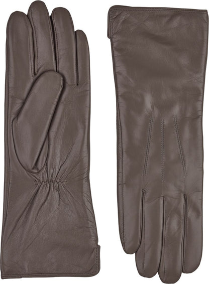 Dames Leren Handschoenen – Lange Skinnhandschoenen met Wolmix Voering