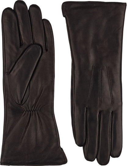 Dames Leren Handschoenen – Lange Skinnhandschoenen met Wolmix Voering