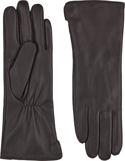 Dames Leren Handschoenen – Lange Skinnhandschoenen met Wolmix Voering