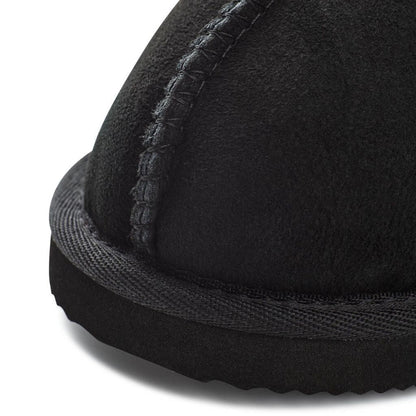 Warme Schapenvacht Pantoffels – Comfortabele Unisex Huisschoenen met Antislip Zool