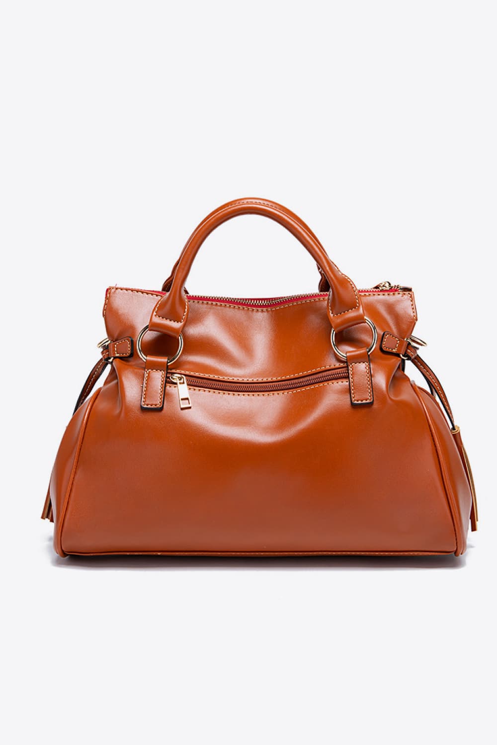 Caramel Flow Hobo Bag – Grote Leren Schoudertas met Stijlvolle Look