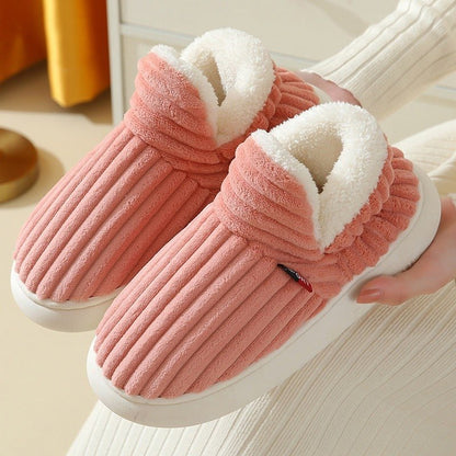 Warme Winterpantoffels met Flanelvoering – Comfortabele Unisex Huisschoenen