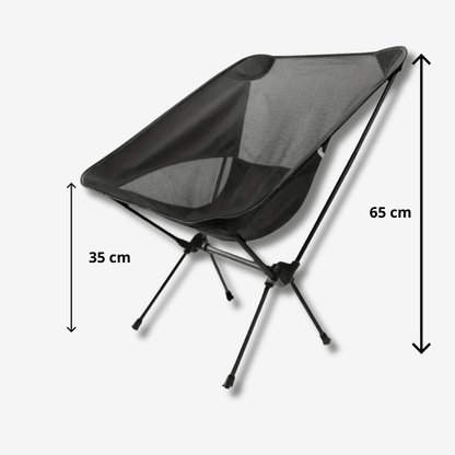 Opvouwbare Campingstoel – Lichtgewicht & Sterk – Ideaal voor Outdoor, Festival & Strand