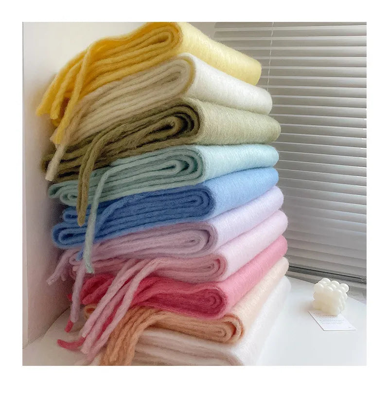 Eloise Cashmere Sjaal voor Dames – Luxe, Warme & Modieuze Wintersjaal