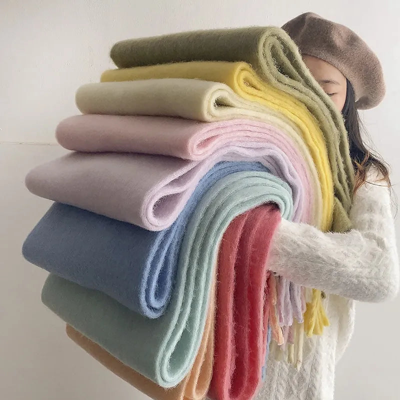 Eloise Cashmere Sjaal voor Dames – Luxe, Warme & Modieuze Wintersjaal