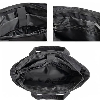 Puffer Tote Bag Zwart – Lichtgewicht & Trendy