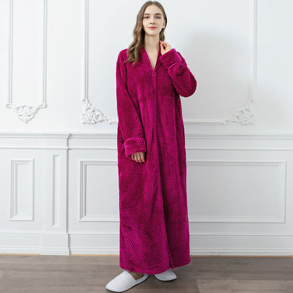 FlanelLuxe | Extra Lange Thermische Badjas voor Wintercomfort