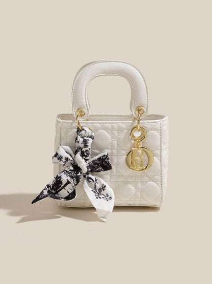 Chic-Bow Mini Handbag – Luxe Mini Handtas met Strikje – Elegant & Modieus