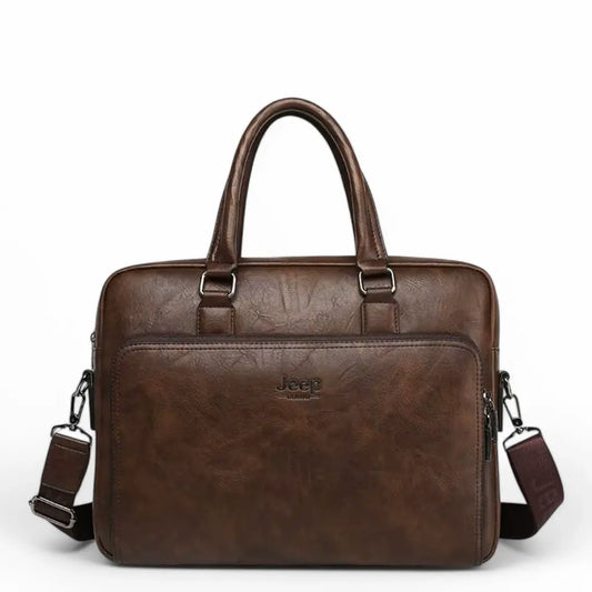 Exclusieve laptoptas heren 14 inch – Tijdloos & robuust