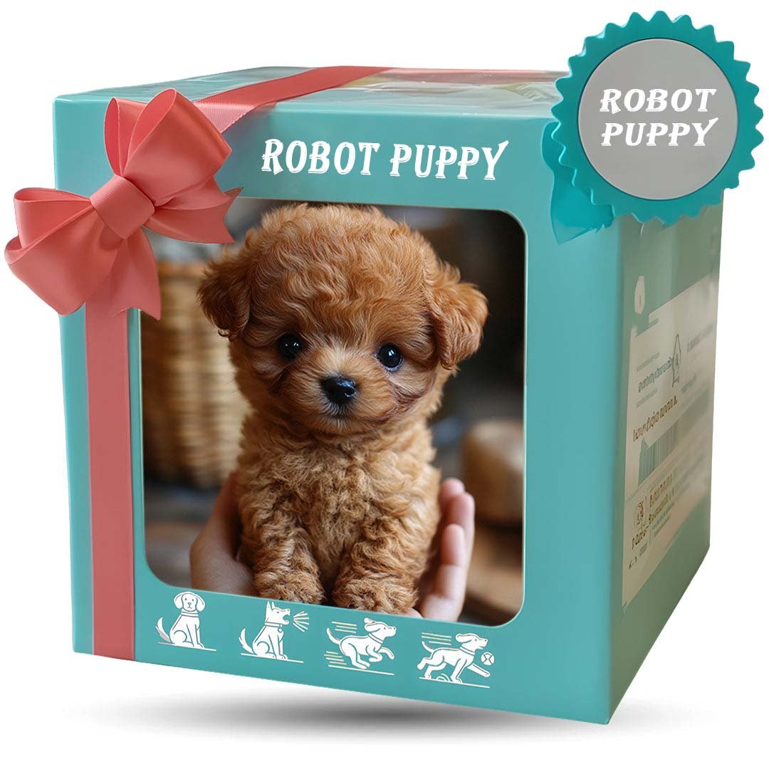 Schattige Pluche Puppy Knuffel – Realistisch Hondje als Speelgoed & Cadeau
