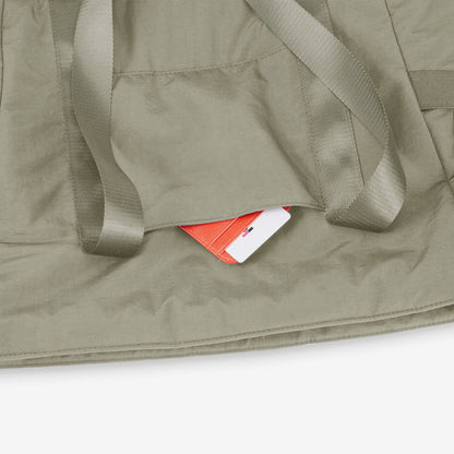 Zwarte Draagtas met Yogamat-Houder – Waterafstotend & Laptopvak – Ideaal voor Sport, Werk of Strand