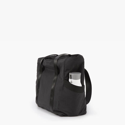 Zwarte Draagtas met Yogamat-Houder – Waterafstotend & Laptopvak – Ideaal voor Sport, Werk of Strand