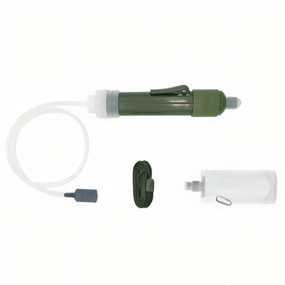 Draagbaar Waterfilter voor Outdoor & Noodgebruik – Direct Drinkbaar Water uit Rivieren en Meren